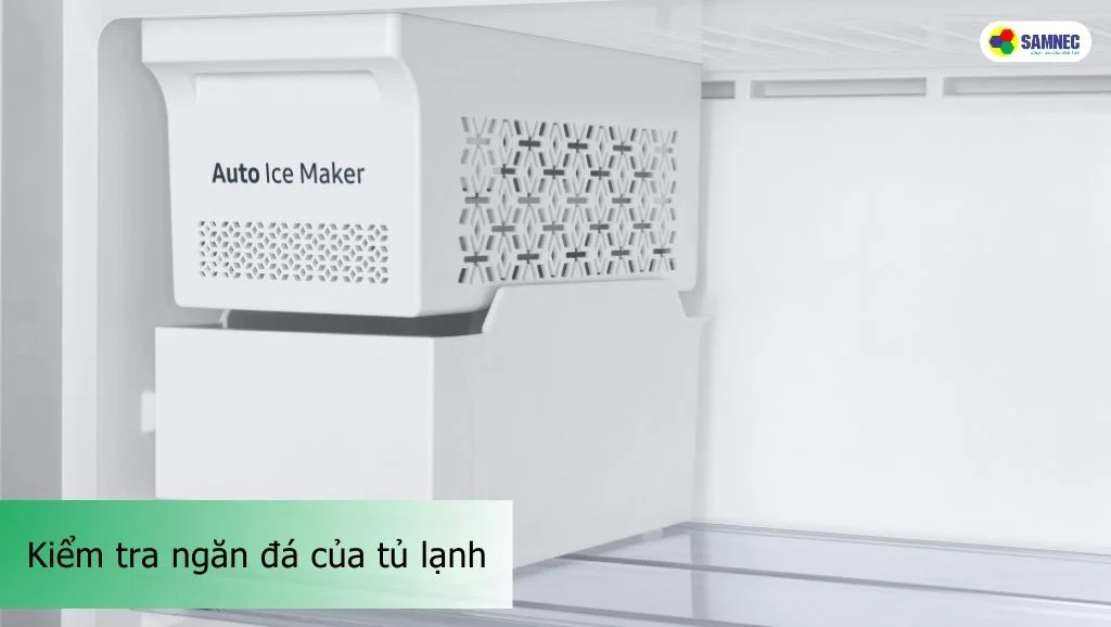 cách xử lý khi tủ lạnh samsung không làm rơi đá