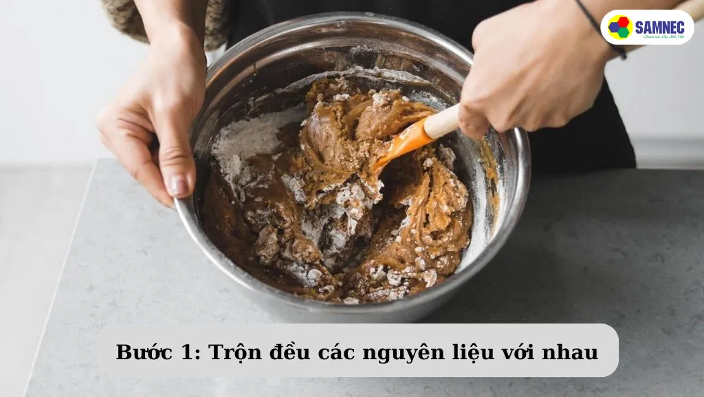 cách làm bánh quy giáng sinh bước 1