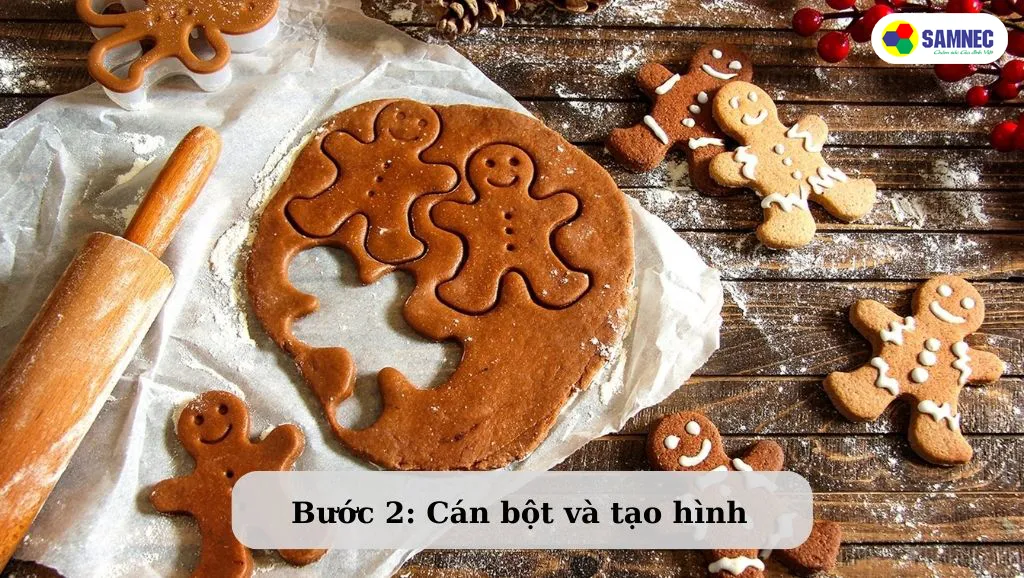 Cách chế biến bánh quy gừng bước 2