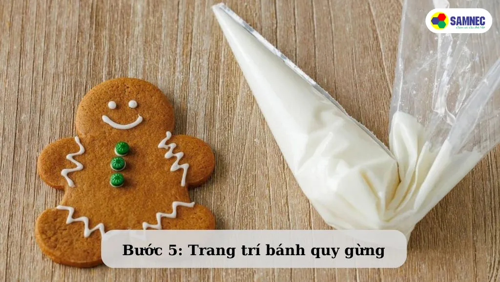 cách làm bánh quy giáng sinh truyền thống bước 5