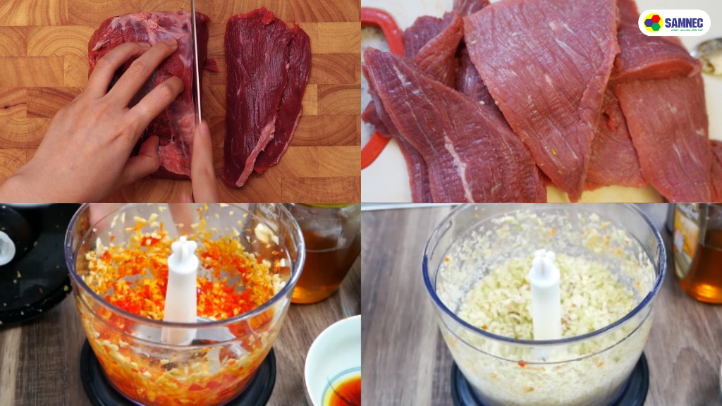  Sơ chế nguyên liệu