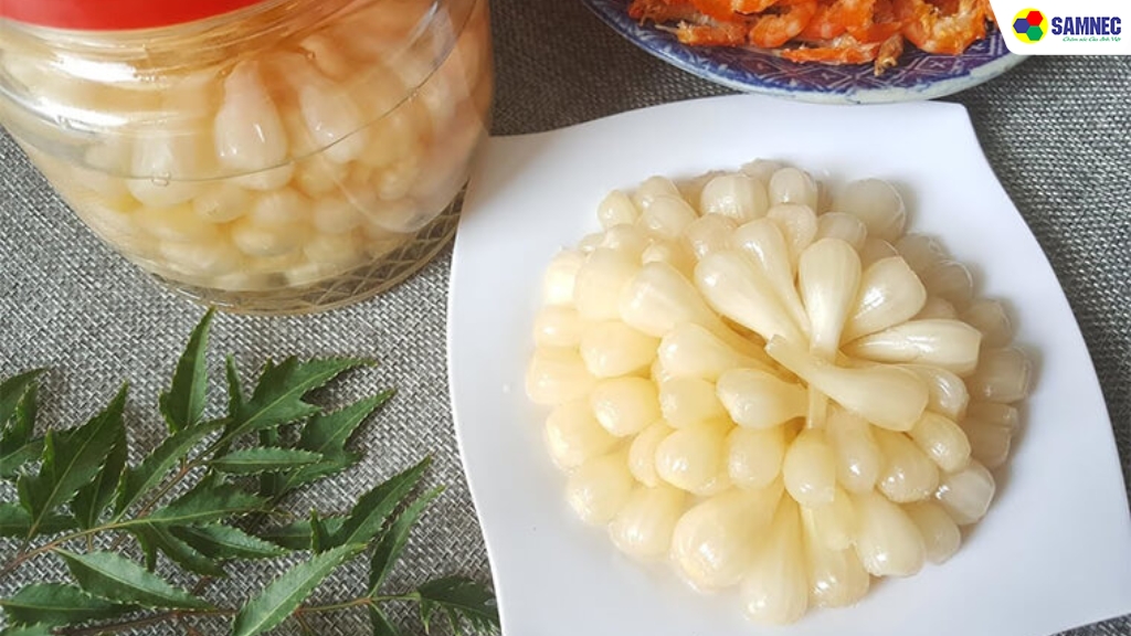 Bước 3: Ngâm củ kiệu