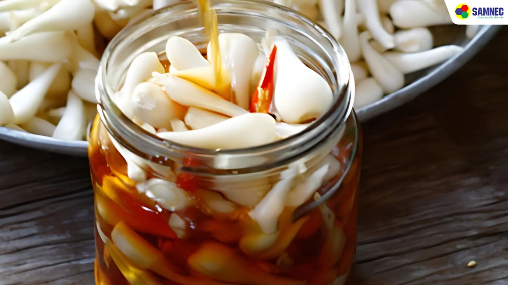 Cách làm củ kiệu ngâm nước mắm đường