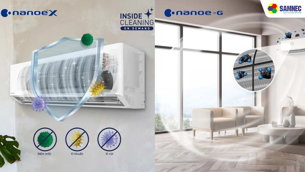 Điều hòa 1 chiếu 9000 BTU Panasonic CU/CS-XU9BKH-8 - Công nghệ lọc không khí