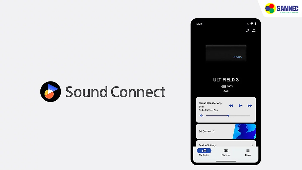 Loa di động không dây Sony SRS-ULT30/HCE- Kết nối