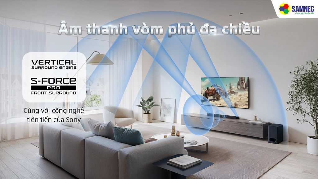 Loa thanh Sony HT-B600//Z SP1- Công nghệ âm thanh