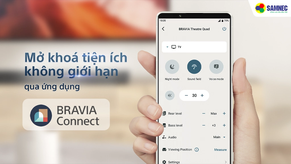Loa thanh Sony HT-B600//Z SP1- Tiện ích