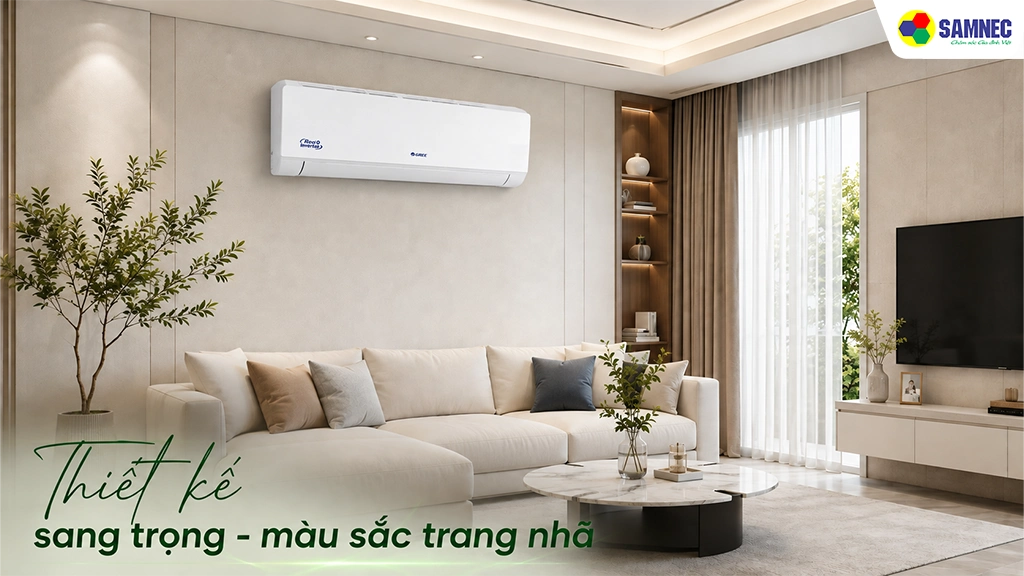 Điều hòa 2 chiều 18000 BTU Inverter Gree BD18HI- Thiết kế