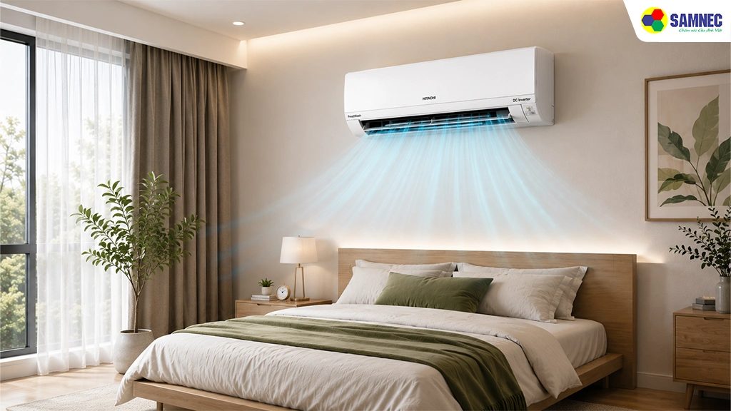 Điều hòa 1 chiều Inverter 9000BTU Hitachi RAK/RAC-CH10PCASV- Công nghệ làm lạnh