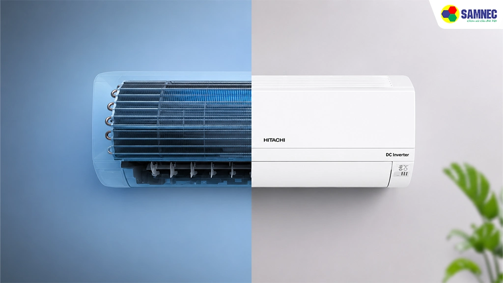 Điều hòa 1 chiều Inverter 9000BTU Hitachi RAK/RAC-CH10PCASV- khả năng lọc không khí