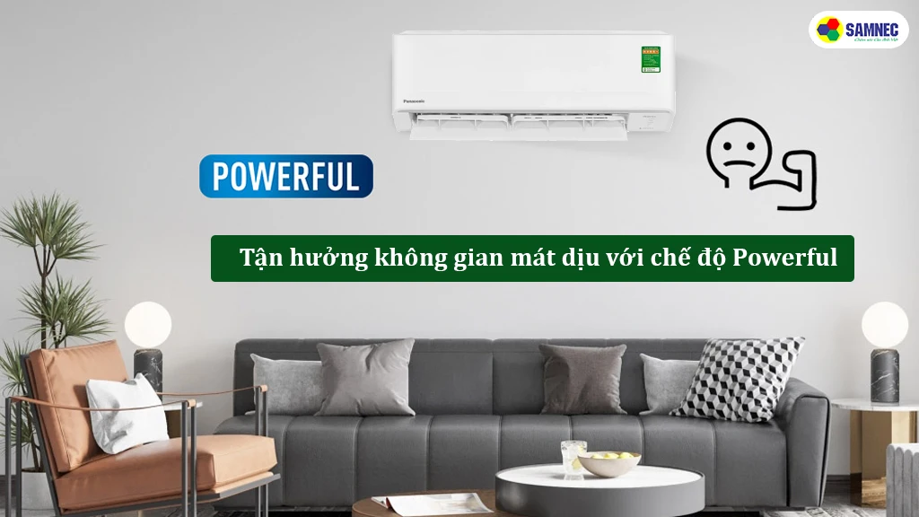 Công nghệ làm lạnh nhanh Powerful