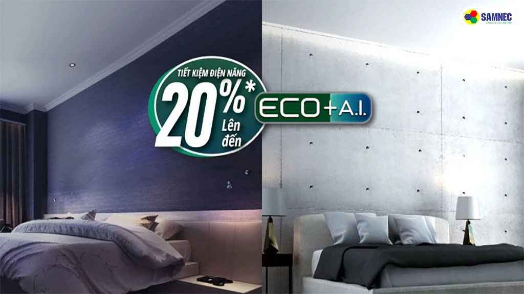 Công nghệ inverter-eco tích hợp a.l tiết kiệm điện