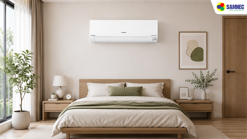 Điều hòa 1 chiều Inverter 12000 BTU Hitachi RAK/RAC-CH13PCASV- Thiết kế