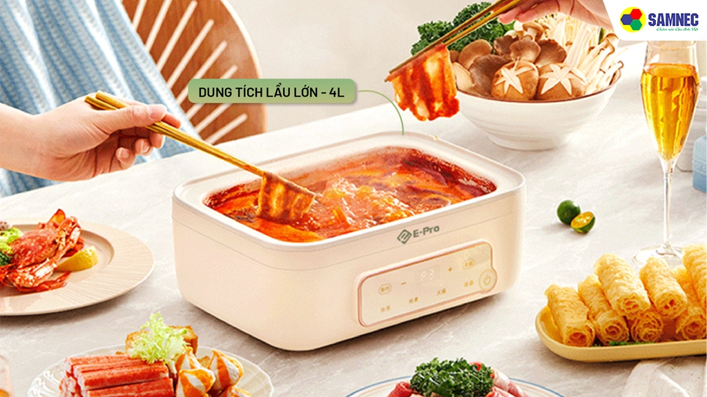 Nồi hấp điện đa năng E-Pro VEP-HPS-DZ8(PP3)