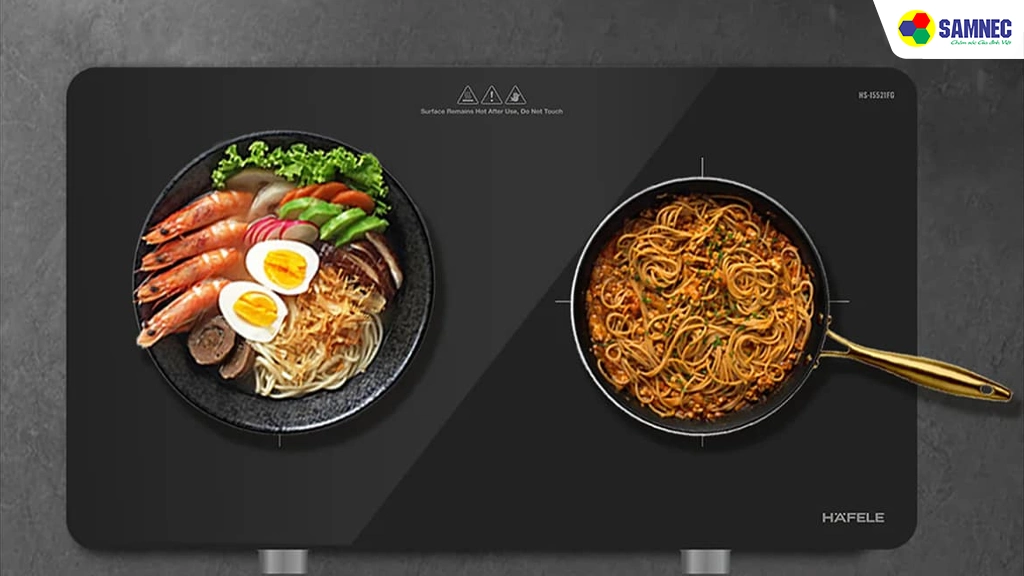 Bếp điện từ đôi Hafele HS-I5521FG- Thiết kế