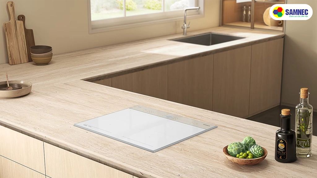 Bếp từ Bespoke Samsung NZ64B5067YY/SV- Thiết kế