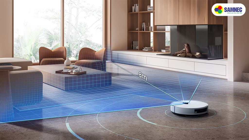 Robot hút bụi lau nhà Samsung Bespoke VR7MD96514G/SV- Công nghệ