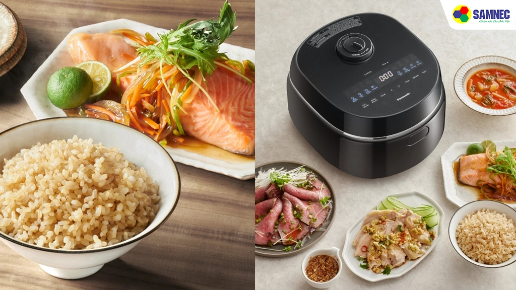 Nồi cơm điện tử 1.8 lít Panasonic SR-DM184KRA