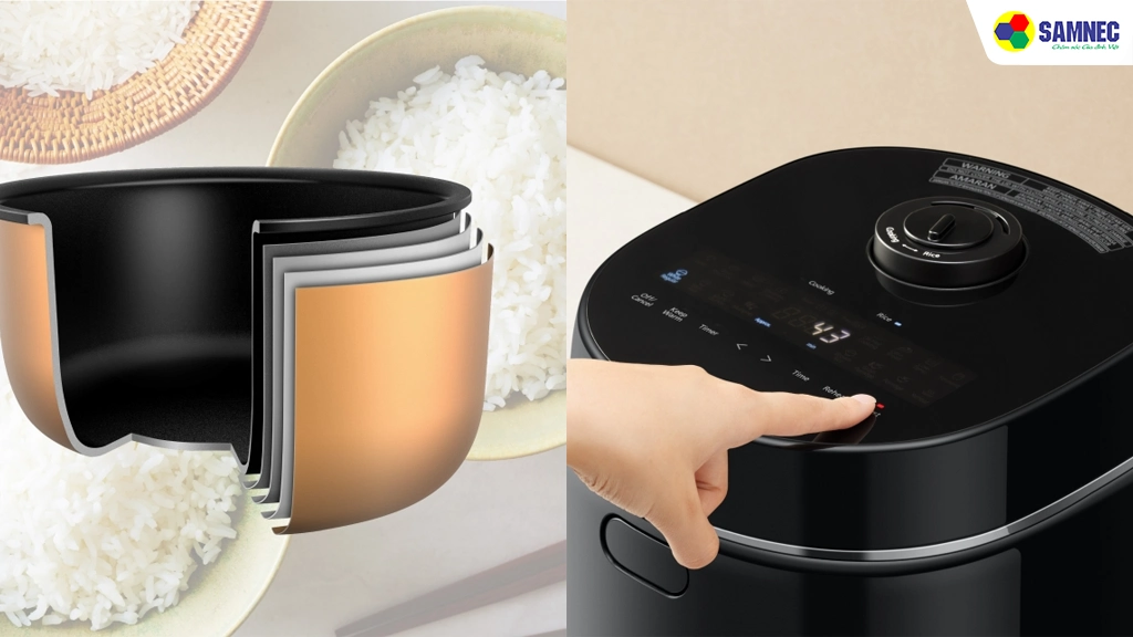 Nồi cơm điện tử 1.8 lít Panasonic SR-DM184KRA