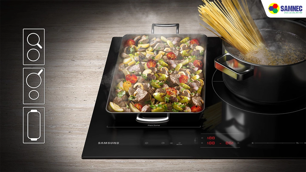 Bếp từ Samsung NZ63B5046FK/SV