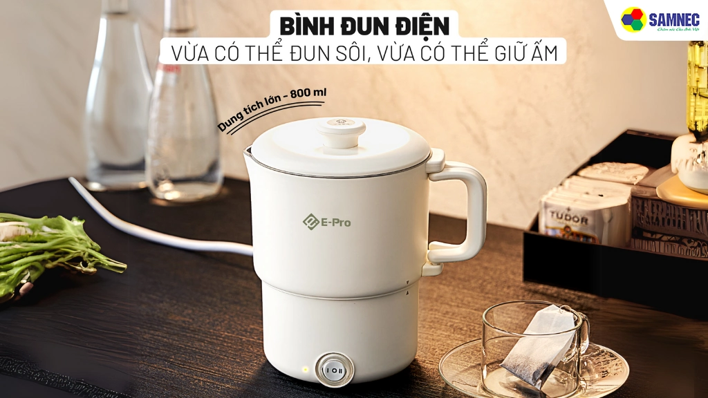 Bình đun nước điện E-Pro VEP-EKT-SS2(ZDP) - tính năng
