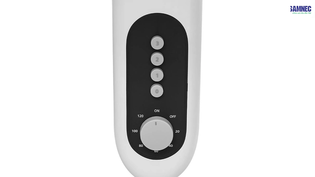 Quạt đứng 6 cánh Philips CX1220/00- Bảng điều khiển