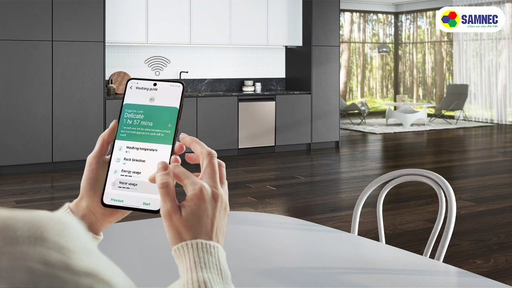 Máy rửa bát độc lập Samsung DW60CB750FAPSV - Tiện ích