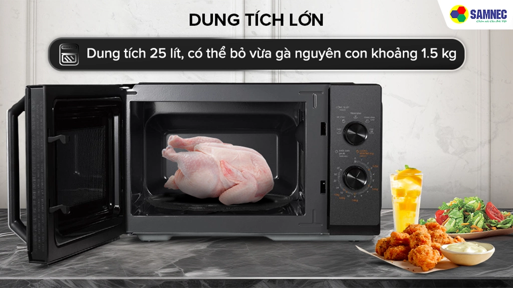 Lò vi sóng 25 lít Toshiba MW3-MM25PE(BK)