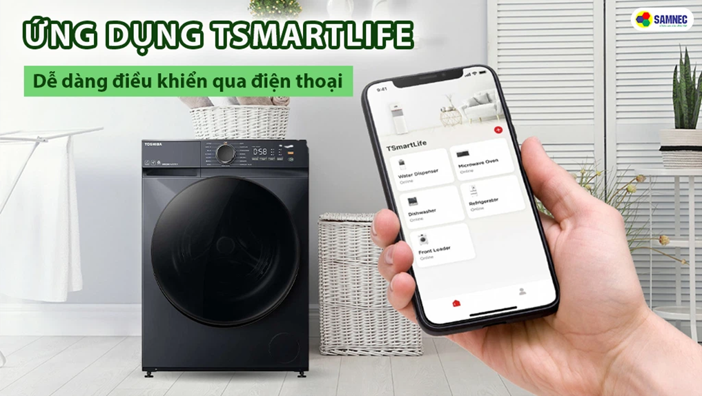 Kết nối thông minh qua ứng dụng TsmartLife