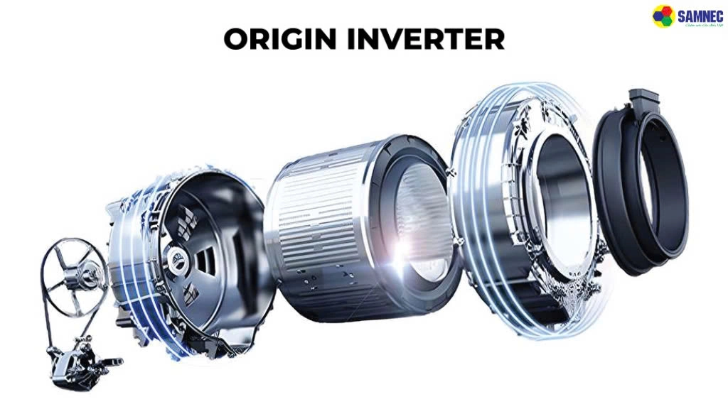 Máy giặt Inveter 10 kg Toshiba TW-T23BU110UWV(MG)- Công nghệ inverter