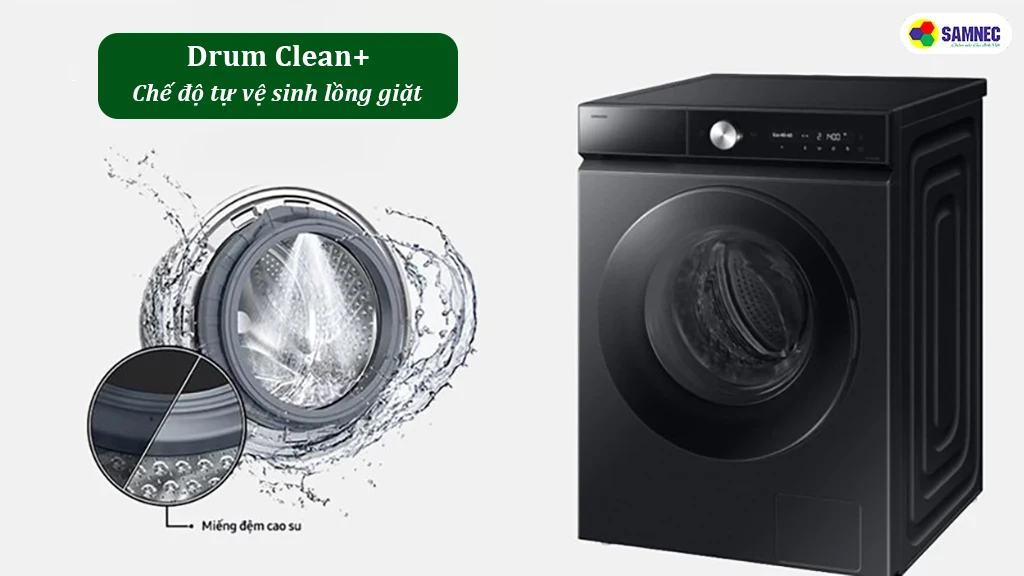 tự vệ sinh lồng giặt