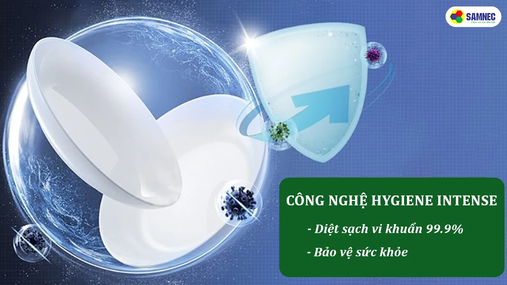 Công nghệ diệt khuẩn Hygiene Intense