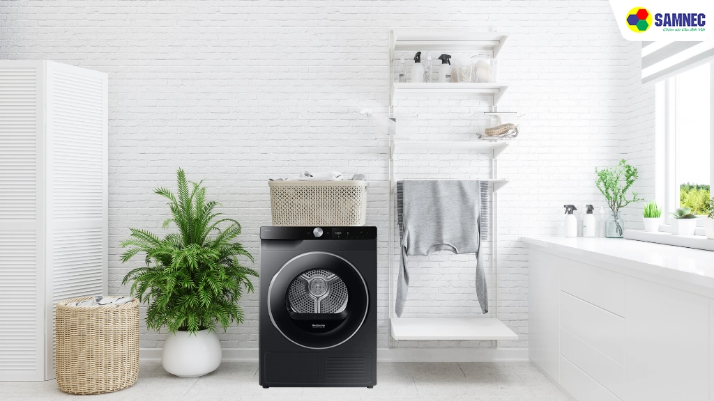 Máy sấy bơm nhiệt Bespoke AI 9 Kg Samsung DV90T6240LB/SV- Thiết kế