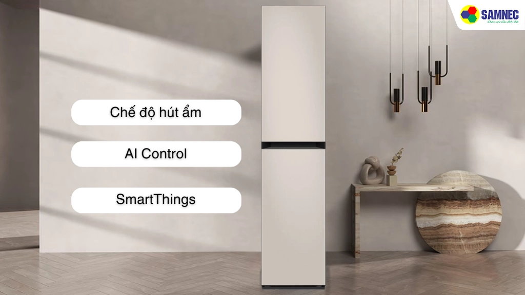 Tủ chăm sóc quần áo thông minh Bespoke AirDresser 3 móc Samsung DF18CB8600ERSV- Tiện ích