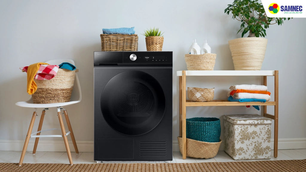 Máy sấy bơm nhiệt 10 Kg Samsung DV10BB9440GBSV- Thiết kế