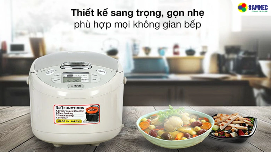 Nồi cơm điện tử Tiger 1.8 lít Tiger JAX-S18W-CZ