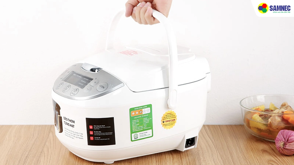 Nồi cơm điện tử Toshiba 1 lít RC-10DH2PV(W) (KMGD)