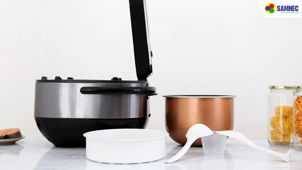 Nồi cơm cao tần Sharp 1,8L KS-IH191V-BK (DMQ) - Phụ kiện