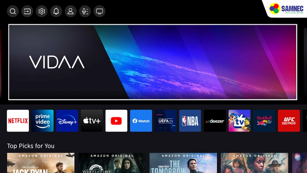 Smart Tivi AI 4K 55 inch Toshiba 55E330MP - Hệ điều hành