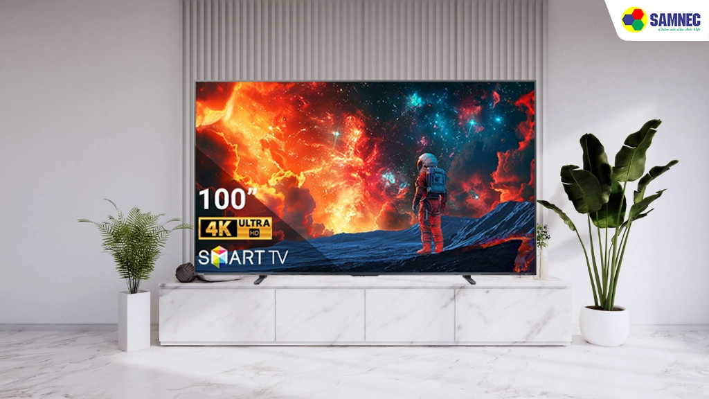 Smart Tivi QLED 4K 100 inch Toshiba 100Z670NP- Thiết kế