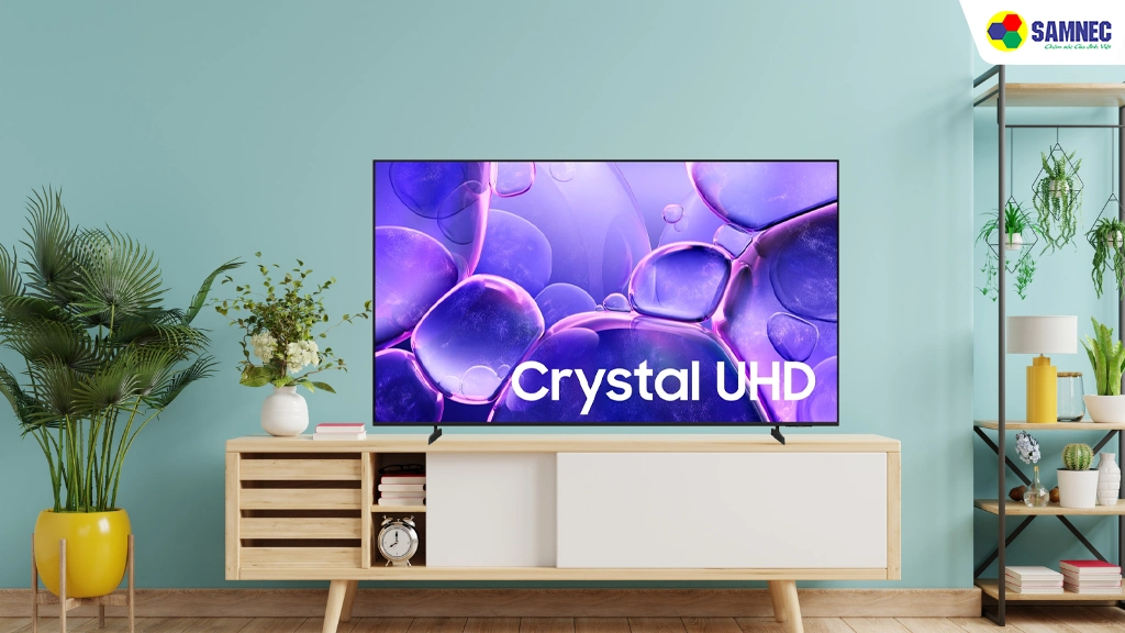 Smart Tivi Crystal 50 inch 4K Samsung UA50U8000FKXXV- Thiết kế