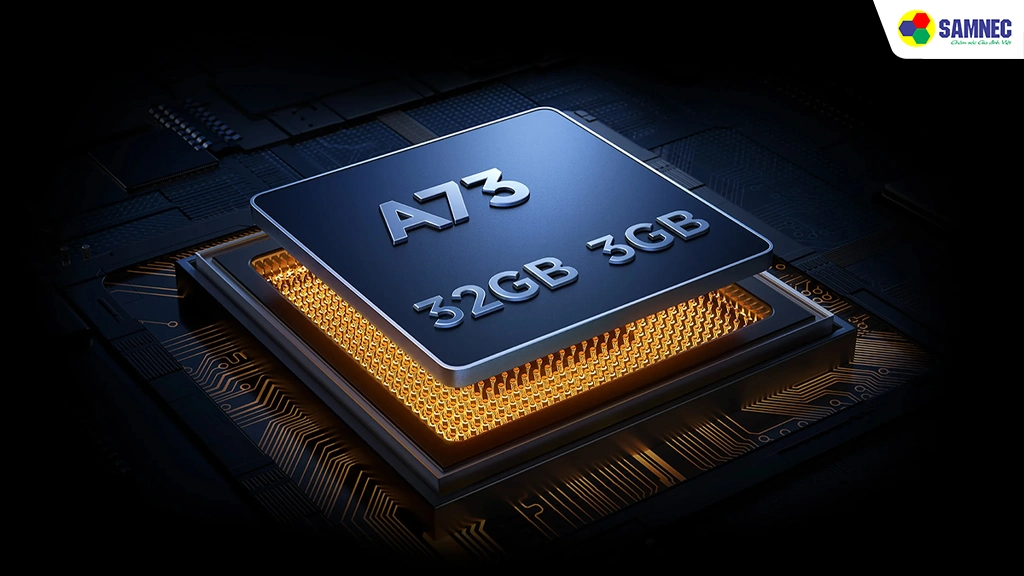 Google Tivi Xiaomi Smart Display QD-Mini LED 4K 55 Inch S L55MA-SPLEA- bộ xử lý