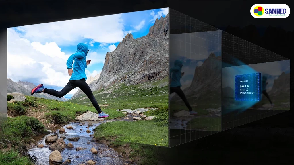 Smart Tivi QLED 4K 55 Inch Samsung QA55Q80DAKXXV- Bộ xử lý