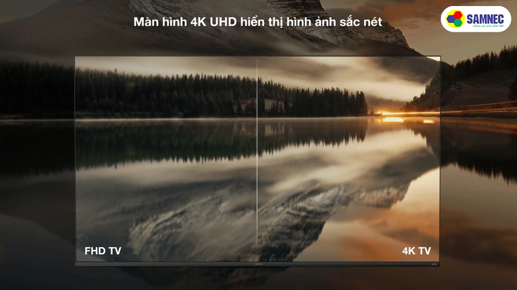 Google Tivi A Pro 4K 55 inch Xiaomi L55MA-SSEA-  Công nghệ hình ảnh