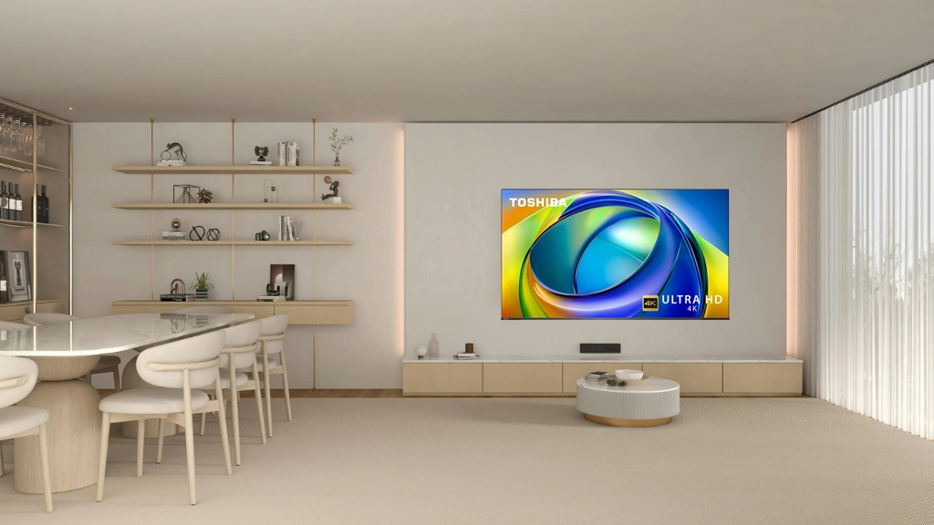 Smart Tivi AI 4K 43 Inch Toshiba 43C350RP- Thiết kế