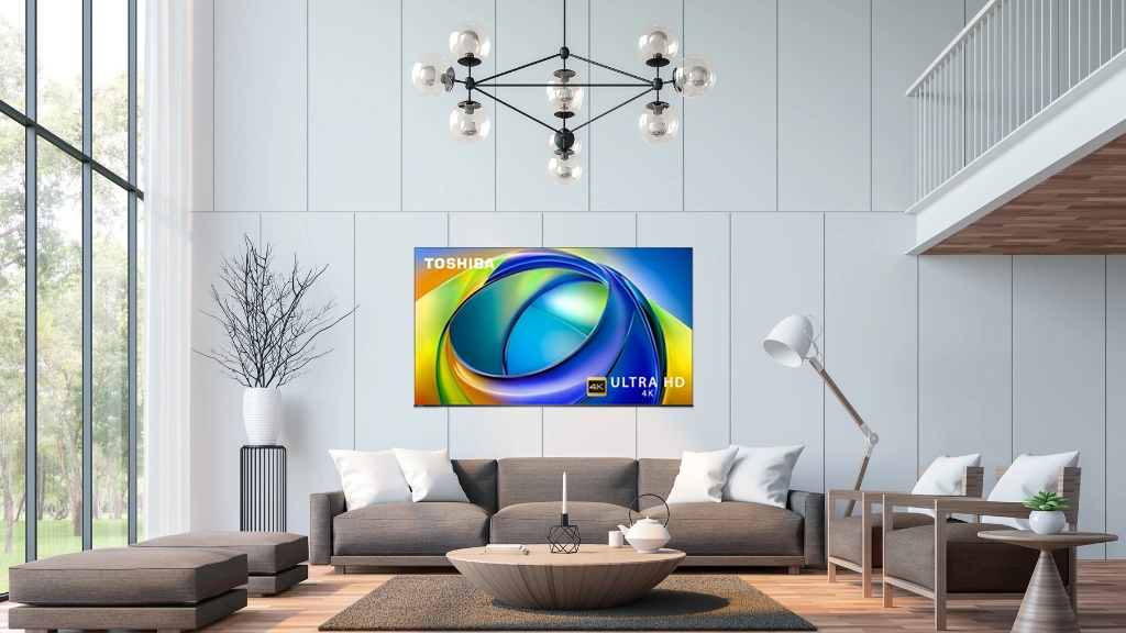 Smart Tivi AI 4K 50 Inch Toshiba 50C350RP- Thiết kế
