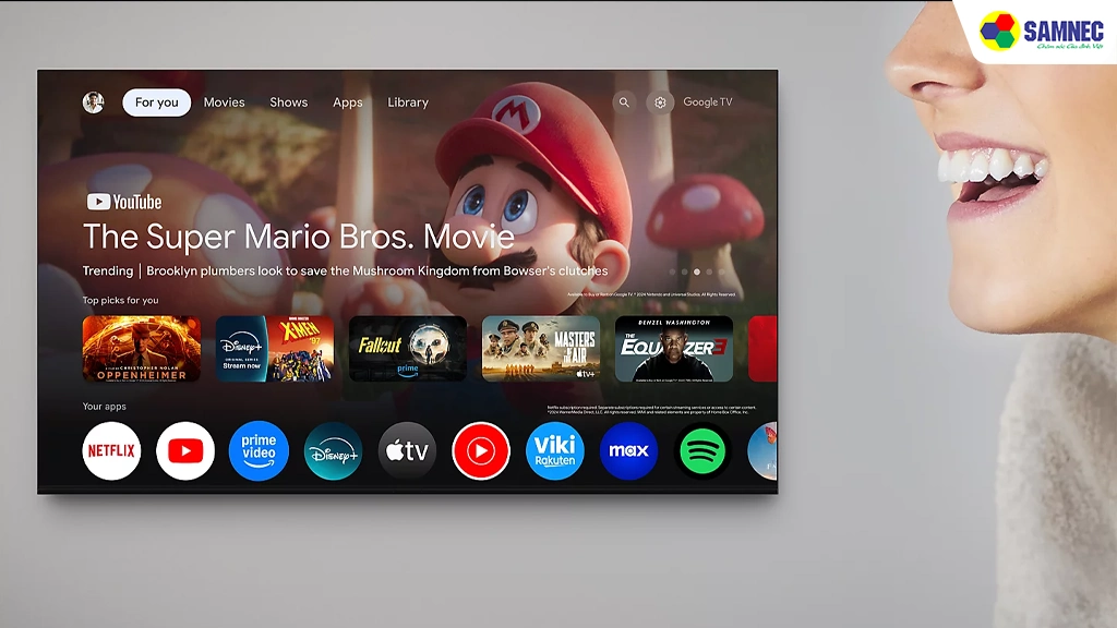 Sony Google TV Mini LED BRAVIA 5 65 inch K-65XR50- Tiện ích