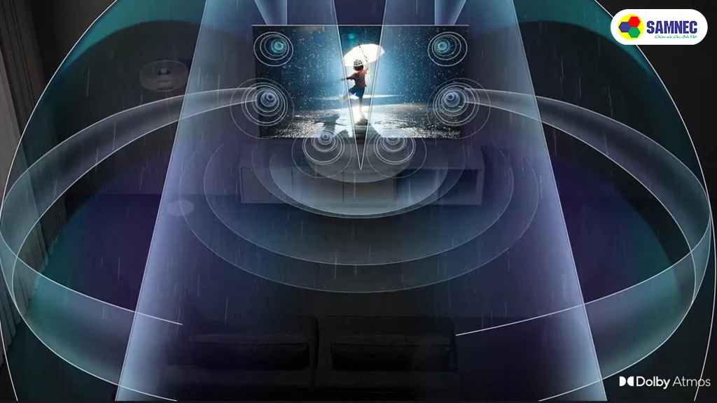 Smart Tivi QLED 4K 85 Inch Samsung QA85Q80DAKXXV- Công nghệ âm thanh