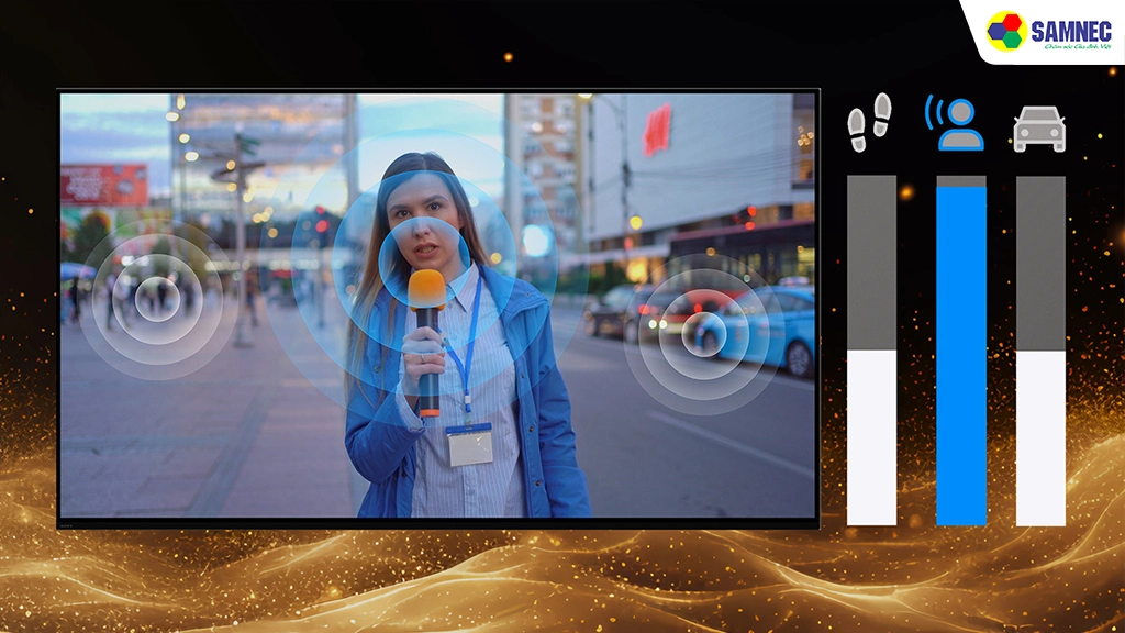 Sony Google TV OLED BRAVIA 8 II 65 inch K-65XR80M2- Công nghệ Voice Zoom3