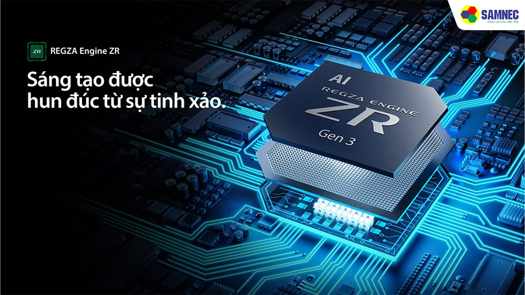 Smart Tivi AI 4K 85 Inch Toshiba 85C350RP- Bộ xử lý